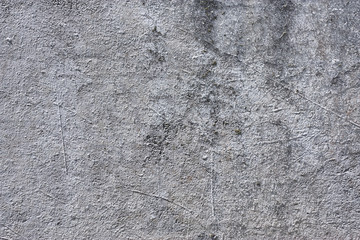 Concrete or cement wall. Old dirty cement texture with defects. Grunge surface with cracks and weathered.