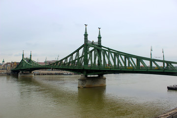 Liberty Bridge in Budapest