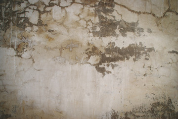 Alte beschädigte Zementputzwand Textur