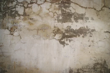 Papier Peint photo Lavable Vieux mur texturé sale Texture de mur de plâtre de ciment endommagé