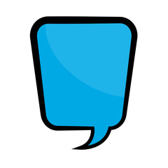 Pop art speech bubble cartoon