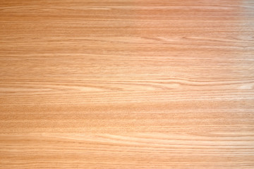 Textured wooden table in close up view from above