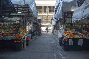 Bolhao municipal market in Porto, Portugal.