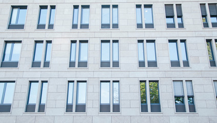 building with many glass windows