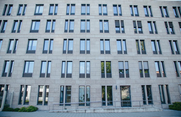 Fototapeta premium building with many glass windows