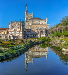 Ultra Large view of the back facade of the Bussaco Palace