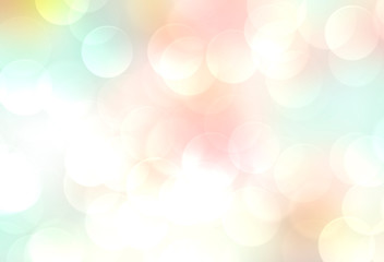 Soft colors blurred spring summer natural bokeh background. 8 march mathers day backdrop.Pastel gradient colorful wallpaper. © uliaymiro37046