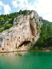 Felsen in kroatischer lLndschaft