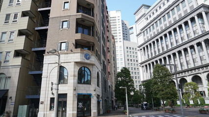 Obraz premium 汐留イタリア街