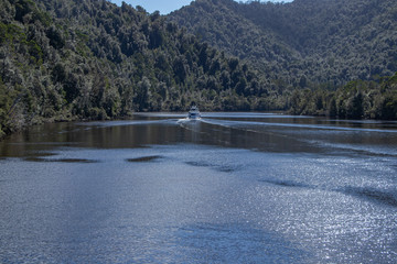 Gordon River on West Coast of Tasmania