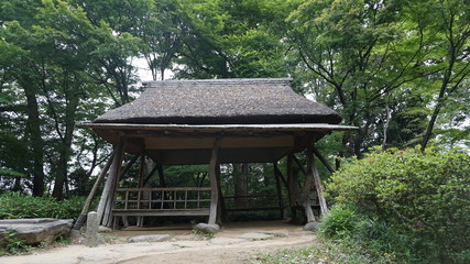 日本家屋の休憩所