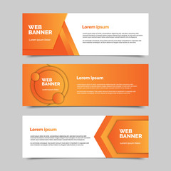 abstract vector banners.modern template design for web