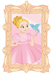 Little Cute Princess Portrait
