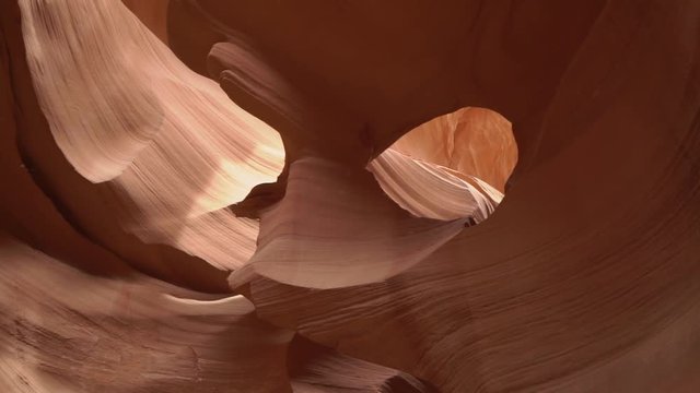 Sandy rocky canyon of Antelope