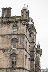 Fototapeta premium Edimburgh old town on January 2018 Scotland UK