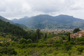 This is the Biniaraix village.