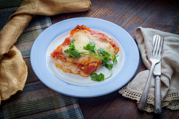 Italian Cheese Lasagna