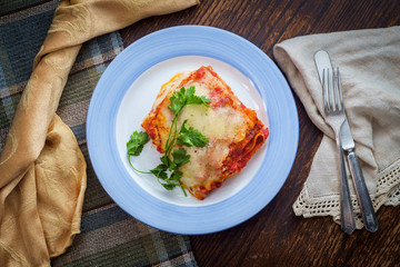 Italian Cheese Lasagna