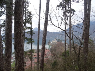 Duingt près du lac d'Annecy