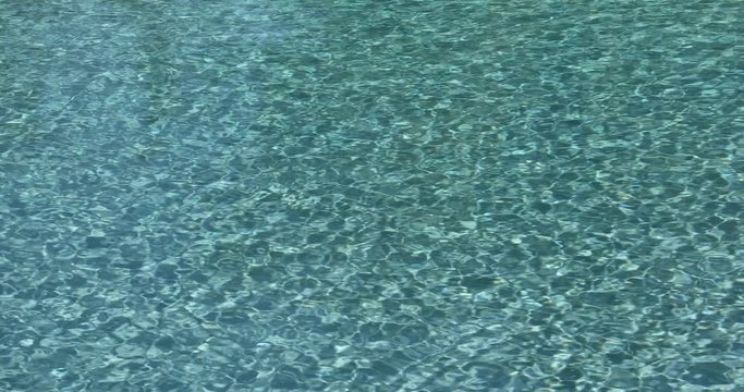 4k Looping Cinemagraph of Fresh Swimming Pool Water