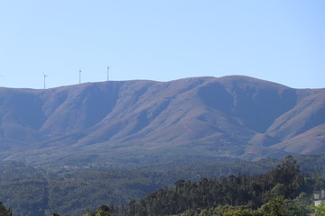 serra da arada com eólicas