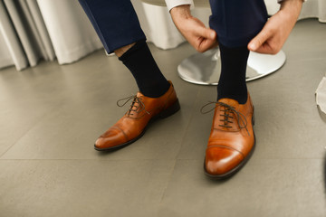  Business is preparing for a meeting