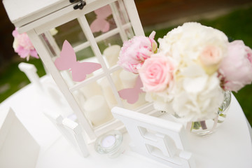 A beautiful romantic decoration for special day