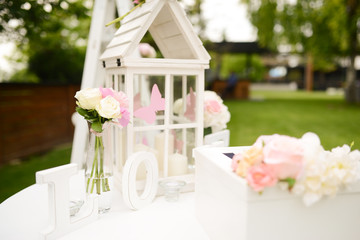 A beautiful romantic decoration for special day