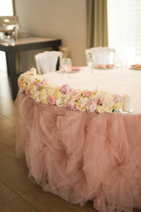 A beautiful romantic decoration for special day