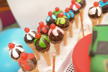 A sweet dessert for special day