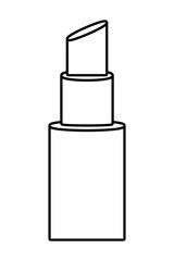 Isolated lipstick design vector illustration