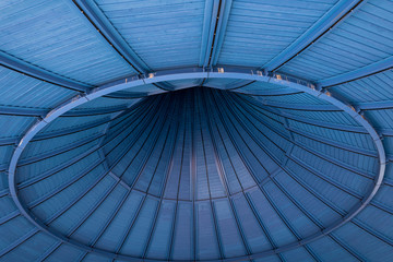 ceiling of old building