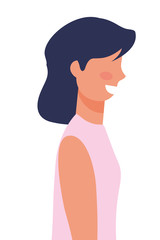 Isolated woman design vector illustration