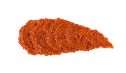 Ajvar or Pindjur Orange Vegetable Spread made from Bell Peppers