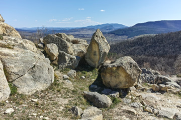 Ruins of archaeological area of Perperikon, Kardzhali Region, Bulgaria