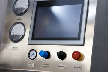 industrial manufacturing control panel