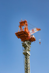 建設現場のクレーン