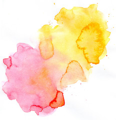 Summer Watercolor Background