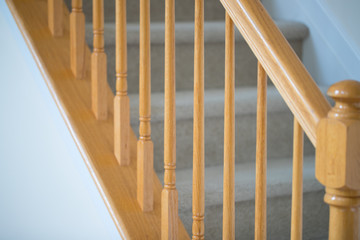 Wood stairs, interior - Image