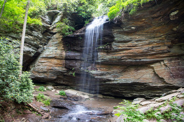 Moore Cove Falls in North Carolina (horizontal)
