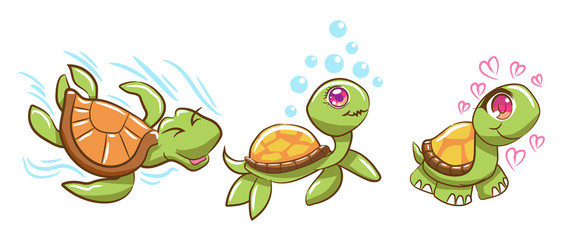 turtle graphic clipart design