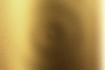 Dirty golden metal wall, abstract texture background