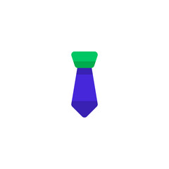tie icon for employee symbol. simple clean professional business management concept vector illustration design.
