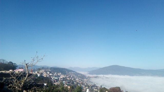Hill view near hippi hill kasardevi (almora) - uttarakhand, India 