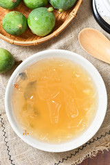 Taiwan famous dessert - Aiyu jelly 