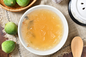 Taiwan famous dessert - Aiyu jelly 