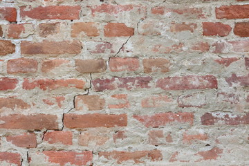 red brick wall texture grunge background
