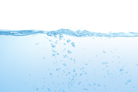 Water splash,water splash isolated on white background,blue water splash,