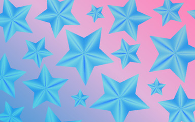 Obraz premium seamless background with stars