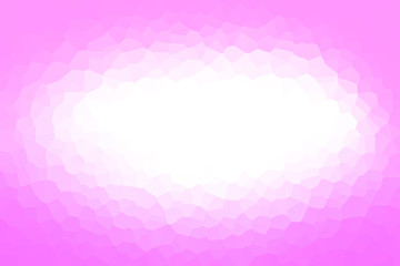 Pink gradation frame　ピンク色のグラデーションの枠